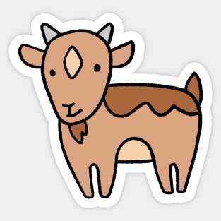 Whatever floats your goat Sticker